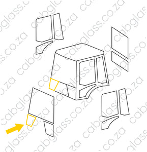 FRONT LOWER RH | CASE TLB 570T - 570ST