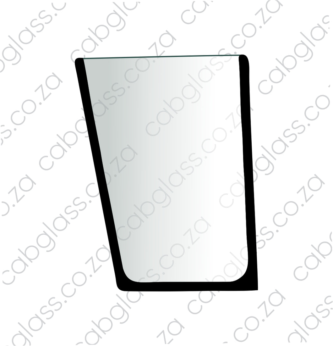 Windscreen lower left-hand glass, Case TLB 570T - 570ST, 105411,  84598732