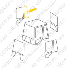 Load image into Gallery viewer, REAR OF DOOR RH | CASE TLB 570T - 570ST
