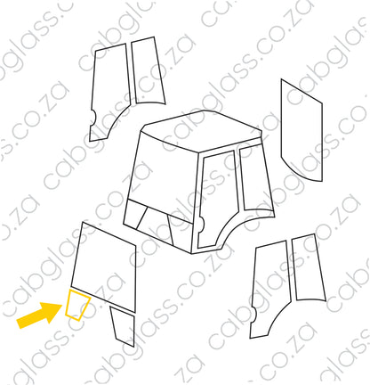 FRONT LOWER RH | JCB TLB 3CX - 4CX (P 21) BACKHOE