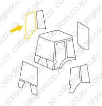 Load image into Gallery viewer, DOOR GLASS RH | JCB TLB 3CX - 4CX (P 21) BACKHOE
