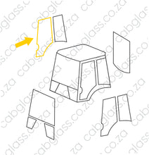 Load image into Gallery viewer, DOOR GLASS RH | JCB TLB 3CX - 4CX (P 21) BACKHOE
