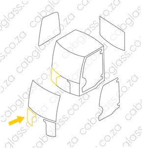 FRONT LOW RH | JCB 406 - 411 B&ZX TM220 AGRI