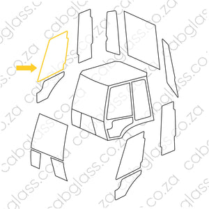 DOOR UPPER RH | JCB 3CX (2022-)
