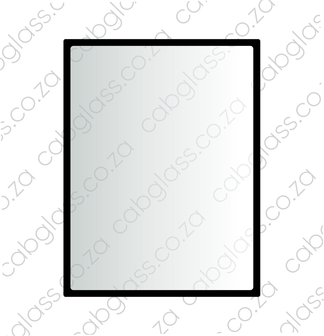 REAR CAB GLASS | JCB TLB 3DX, 4DX