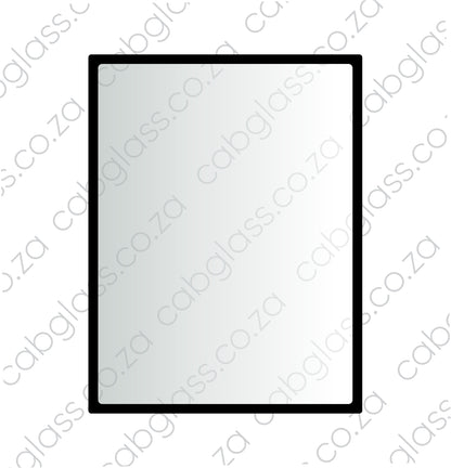 REAR CAB GLASS | JCB TLB 3DX, 4DX
