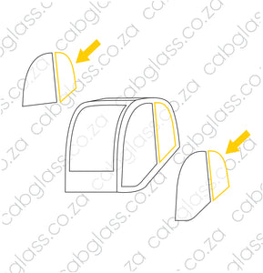 REAR QUARTER L=R | WACKER NEUSON FEL 850LRC 1150LRC WHEEL LOADER