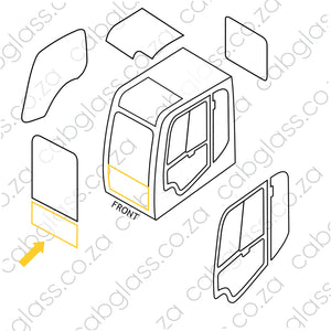 FRONT LOWER | JCB EXCAVATOR JS JZ (2003-2012)