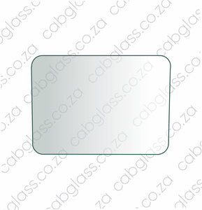 REAR CAB GLASS | JCB JS JZ  (2003 -2012)