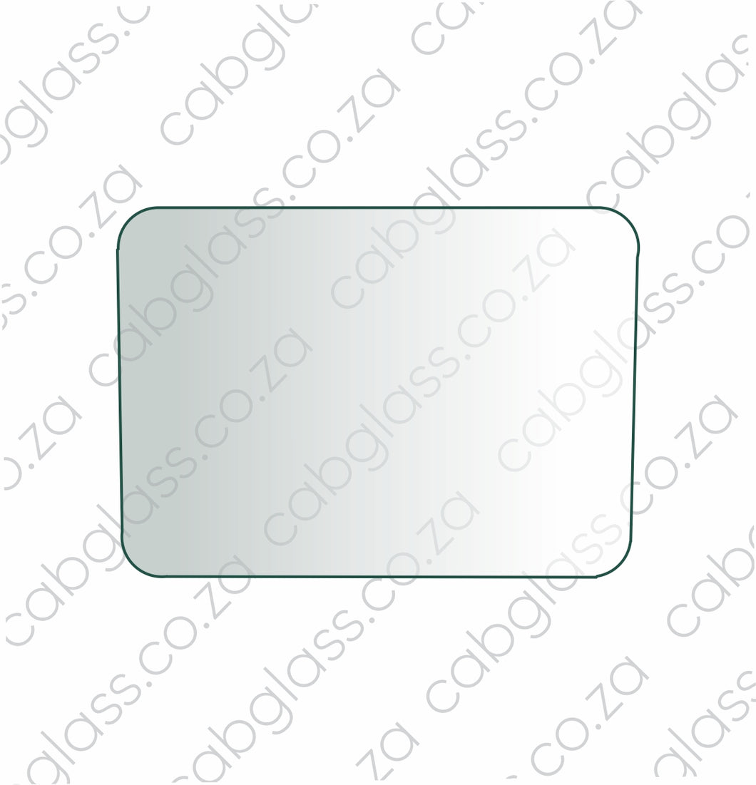 REAR CAB GLASS | JCB JS JZ  (2003 -2012)