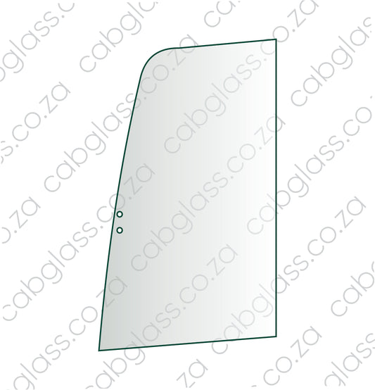 Door front slider bell excavator E-series glass, 112102, 7029423
