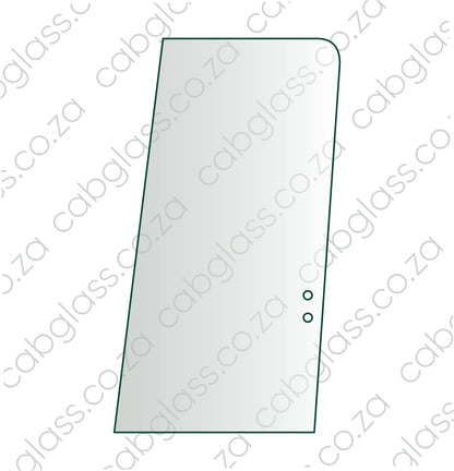 Door rear slider Bell Excavator E-series glass, 7029424