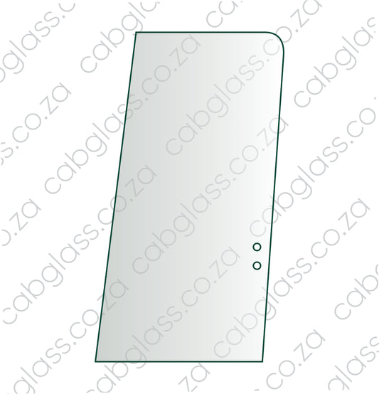 Door rear slider Bell Excavator E-series glass, 7029424