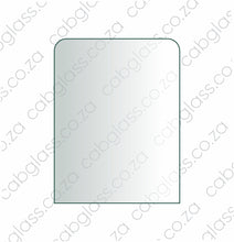 Load image into Gallery viewer, Windscreen Upper for Bell Excavator E-series Part number is 7028805
