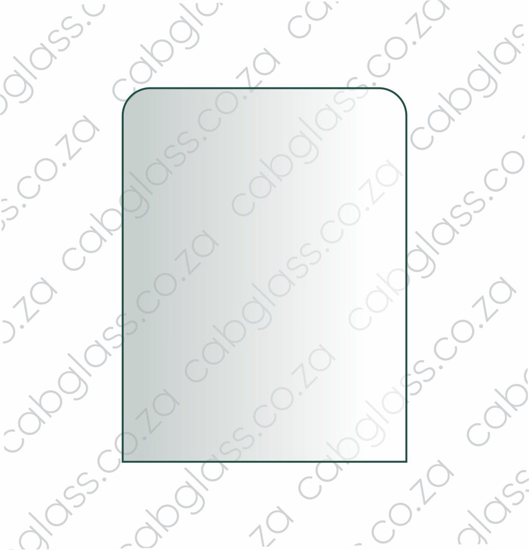 Windscreen Upper for Bell Excavator E-series Part number is 7028805