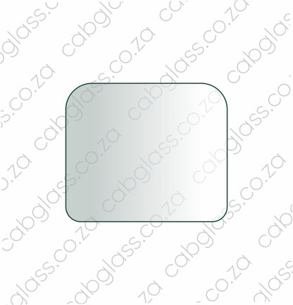 REAR CAB GLASS | VOLVO EXCAVATOR EC210B (EC140B - EC460B)