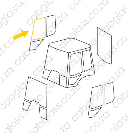 RF FIXTURE UPPER (NO DOOR) | VOLVO TLB BL61B - BL71B BACKHOE