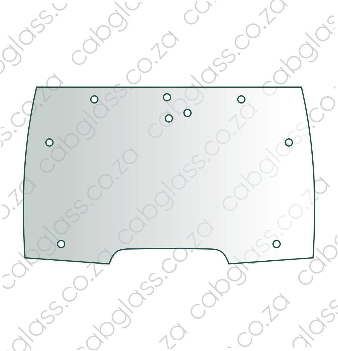 FRONT OPENING (75mm C/out) | McCORMICK TRACTOR MTX110 - MTX200 (1997-2008)