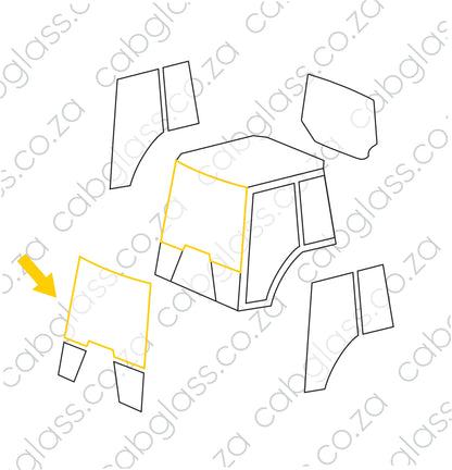 FRONT OPENING (75mm C/out) | McCORMICK TRACTOR MTX110 - MTX200 (1997-2008)