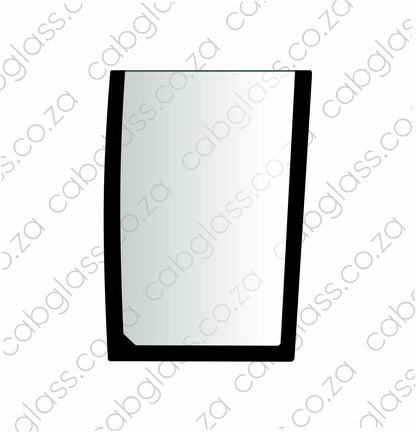 Windscreen lower left-hand for Case tractor MX80C to MX100C