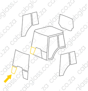 FRONT LOW RH | CASE TRACTOR MX80C - MX100C