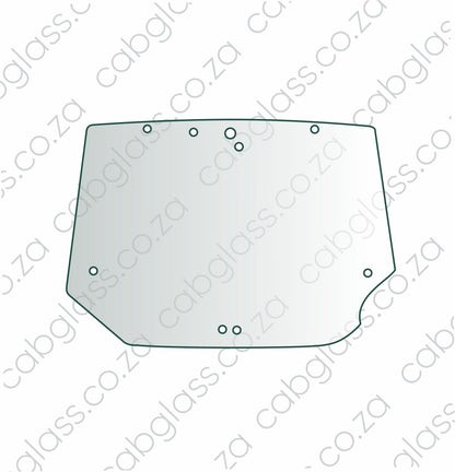 REAR CAB GLASS | McCORMICK ZTX SERIES, XTX SERIES