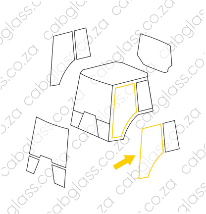 DOOR LH | McCORMICK TRACTOR ZTX230 - ZTX280 (1997-2008)