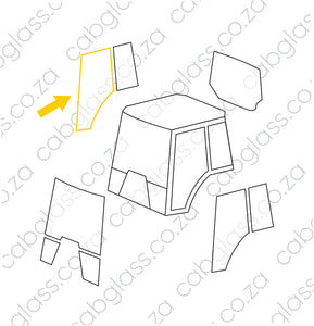 DOOR RH | CASE TRACTOR MX80C - MX100C