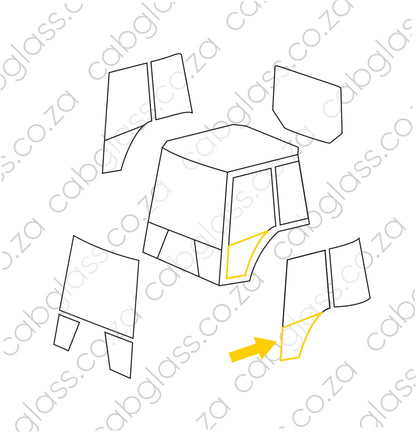 DOOR LOWER LH | NEW HOLLAND TRACTOR TD SERIES