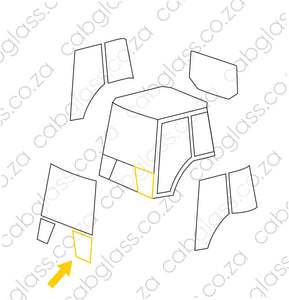 FRONT LOWER LH | CASE FARMALL JX SERIES