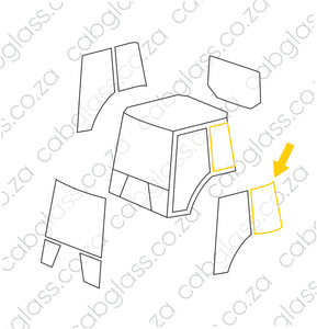 REAR QUARTER LH | NEW HOLLAND TRACTOR TD5.65 - TD5.115