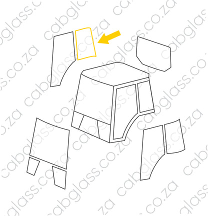 REAR QUARTER RH | NEW HOLLAND TRACTOR TD5.65 - TD5.115