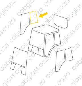 REAR QUARTER RH | CASE FARMALL JX SERIES