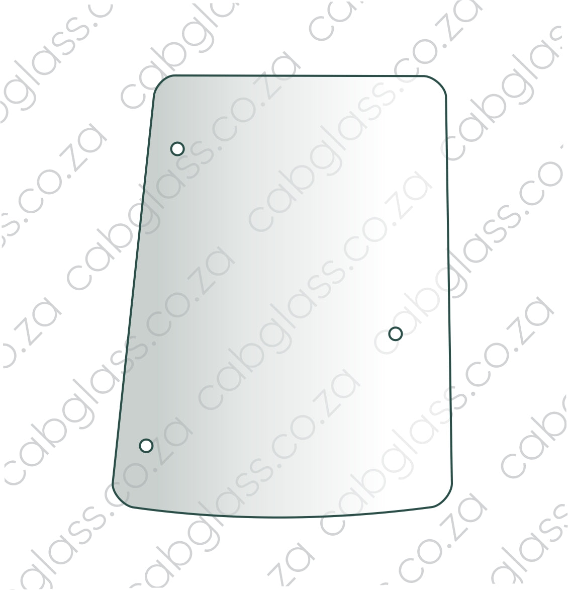 REAR OF DOOR RH | NEW HOLLAND TRACTOR T5.95 - T5.115