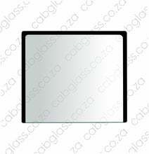 Load image into Gallery viewer, Rear cab glass upper half for Caterpillar Backhoe
