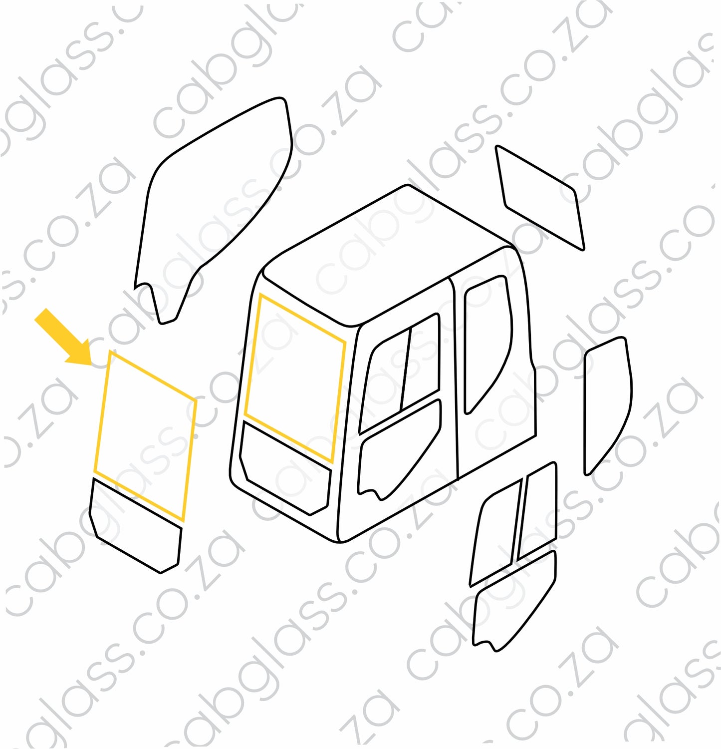 FRONT UPPER | DOOSAN EX DX DASH-5
