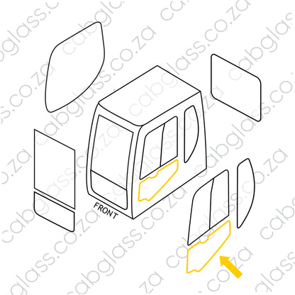 DOOR LOWER | DOOSAN EX DX140 -DX520 SER 1 -2010