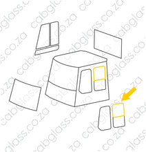 Load image into Gallery viewer, DOOR DROP SLIDER TAPERED LH | BELL DUMPER D SERIES

