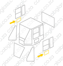 Load image into Gallery viewer, DOOR FIXED LOWER | CAT FEL 914-938 G / H
