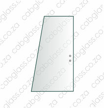 Load image into Gallery viewer, Door rear slider glass with two holes on the side
