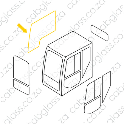 BOOMSIDE GLASS | CAT EXCAVATOR F-SERIES