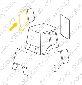 DOOR RH | KOMATSU BH WB R DASH 8