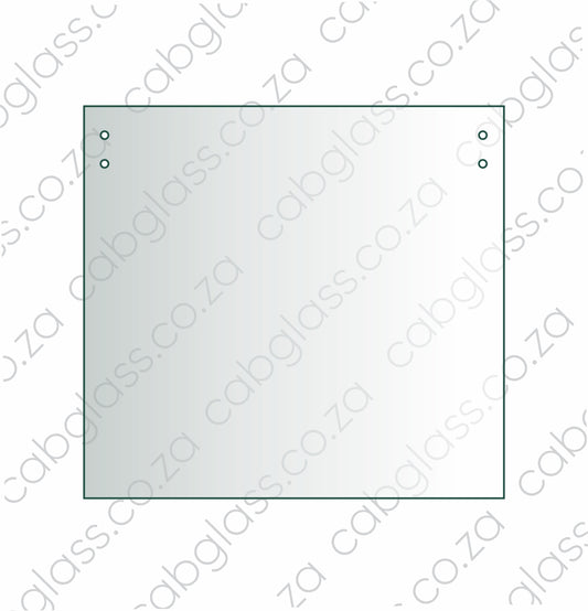 Windscreen lower glass for CAT excavator B series