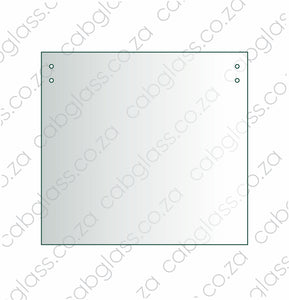 Windscreen lower glass for CAT excavator B series