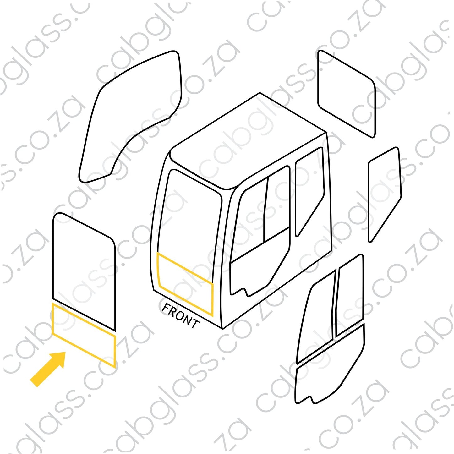 FRONT LOWER | KOBELCO SK -5