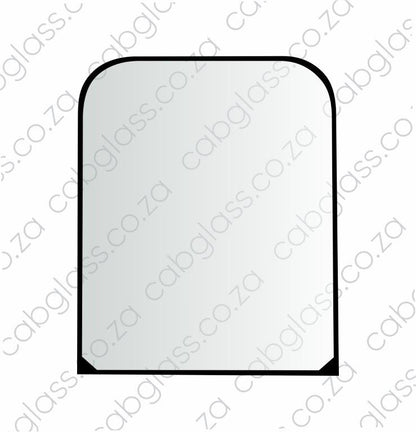 Windscreen upper glass, Case excavator CX C-series, KHN25620, LQ50C00002S002