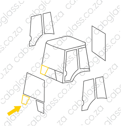 FRONT LOWER RH | KOMATSU BH WB DASH 2