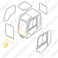 Load image into Gallery viewer, FRONT LOWER | JCB EXCAVATOR JS 115 - 360 (2012-)
