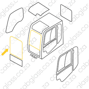 FRONT UPPER | JCB EXCAVATOR JS 115 - 360 (2012-)