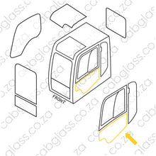 Load image into Gallery viewer, DOOR LOWER | JCB EXCAVATOR JS 115 - 360 (2012-)
